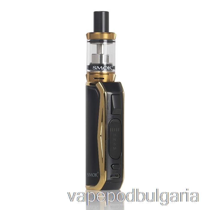 Vape 10000 Дръпки Smok Priv N19 30w Starter Kit Gold